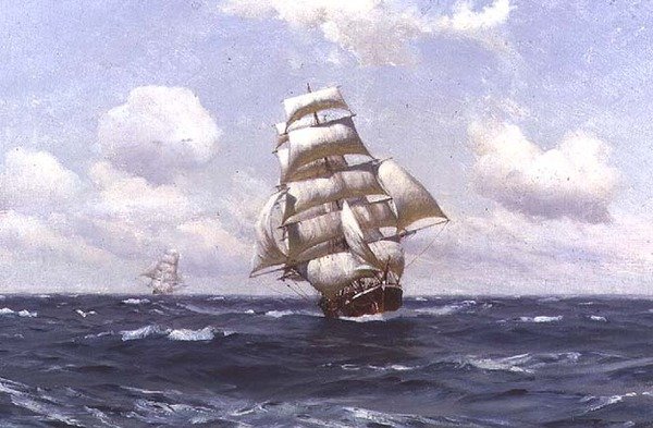 Slušný vítr od Thomas J. Somerscales