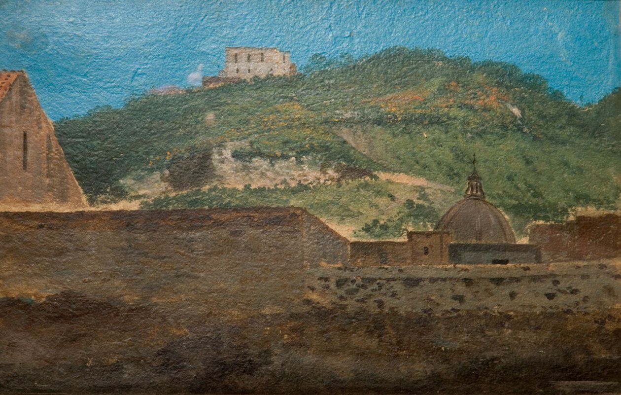 Vrchol kopce poblíž Neapole, 1782 od Thomas Jones