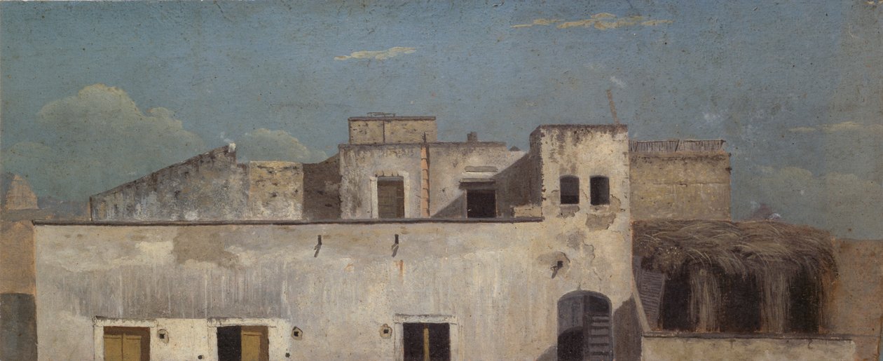 Střechy v Neapoli, 1782 od Thomas Jones
