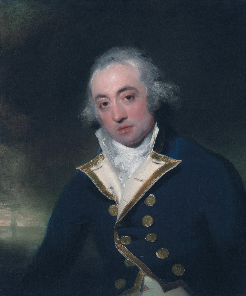 Admirál John Markham od Thomas Lawrence