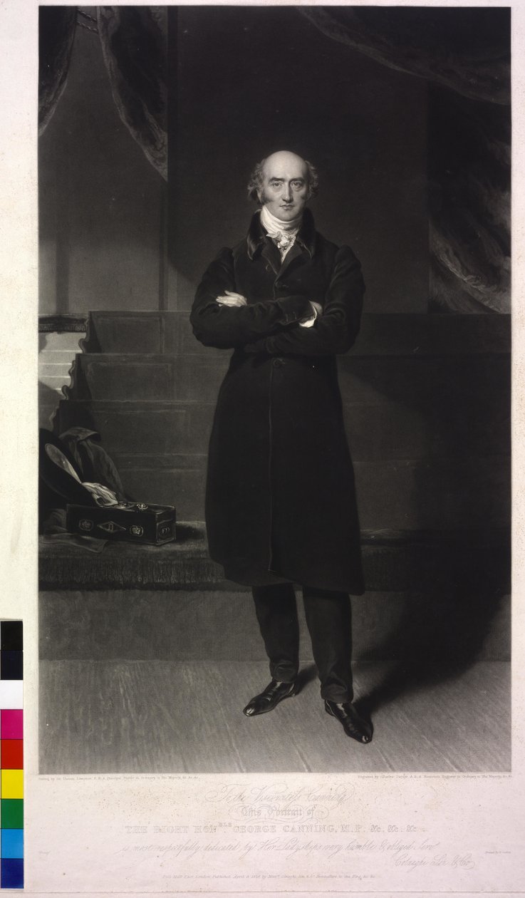 George Canning od Thomas Lawrence