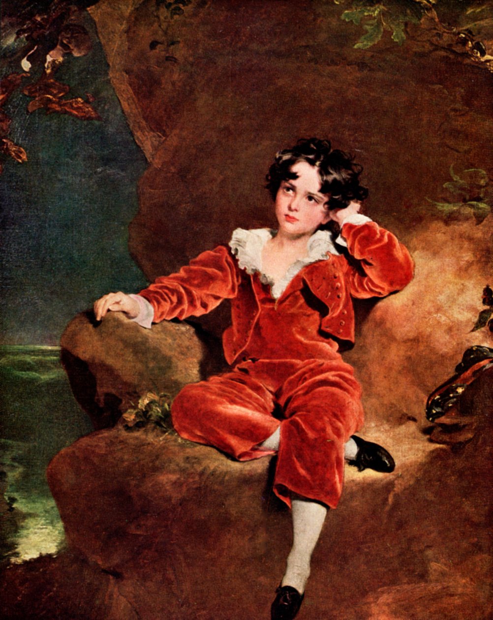 Mistr Charles William Lambton, 1825, 1929 od Thomas Lawrence