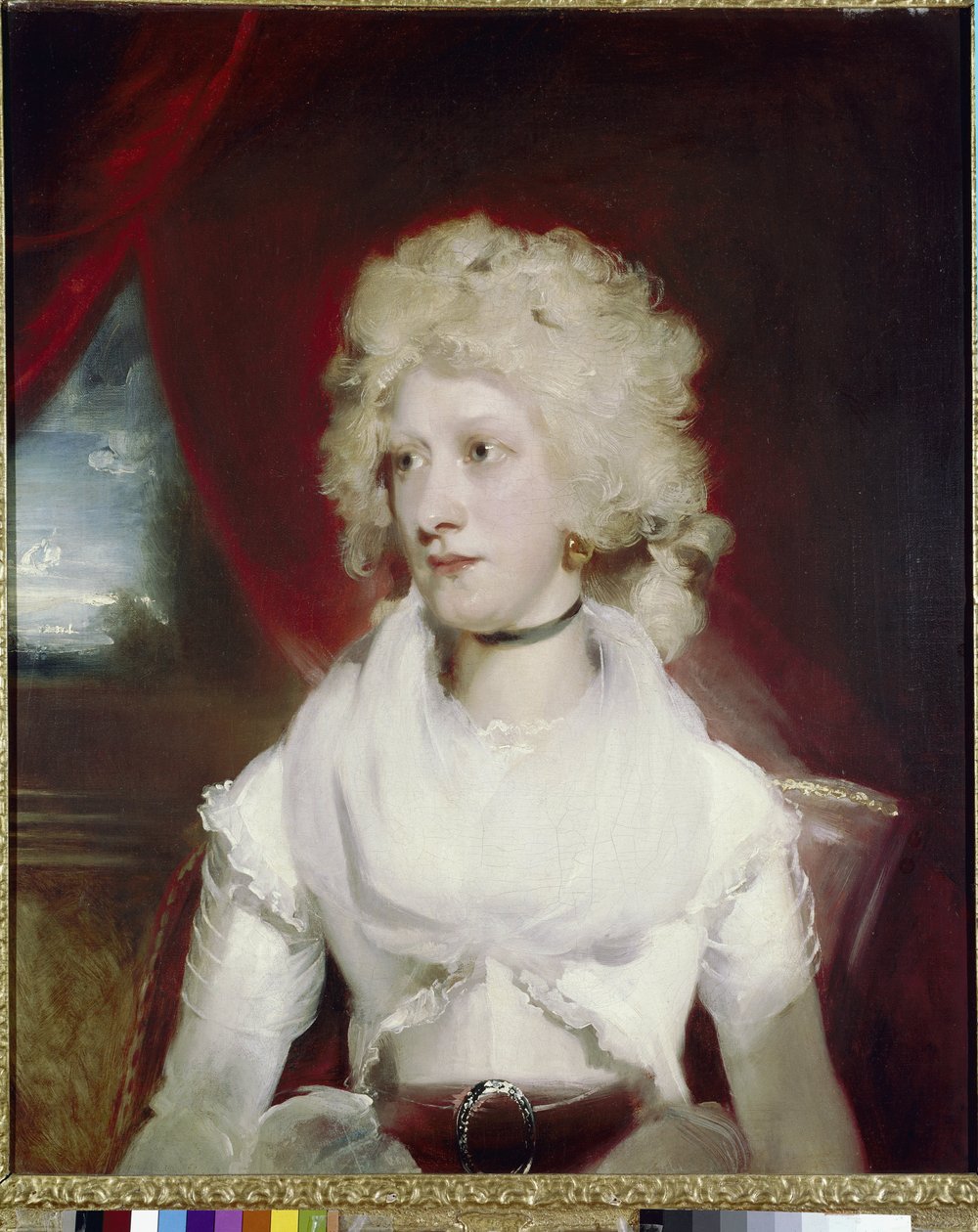 Slečna Marthe Carr (olej na plátně od Thomas Lawrence