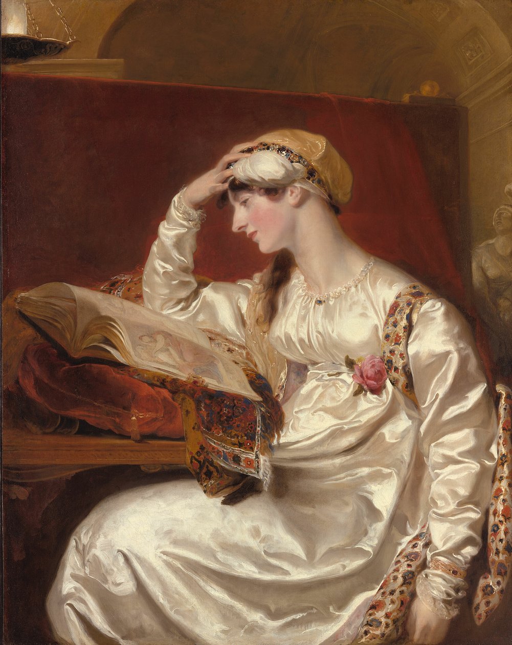paní Jens Wolffová, 180315. od Thomas Lawrence