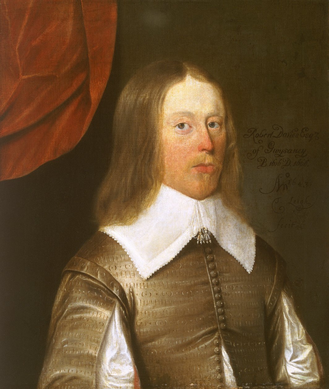 Robert Davies z Gwysaney 1616-1666, 1643. od Thomas Leigh
