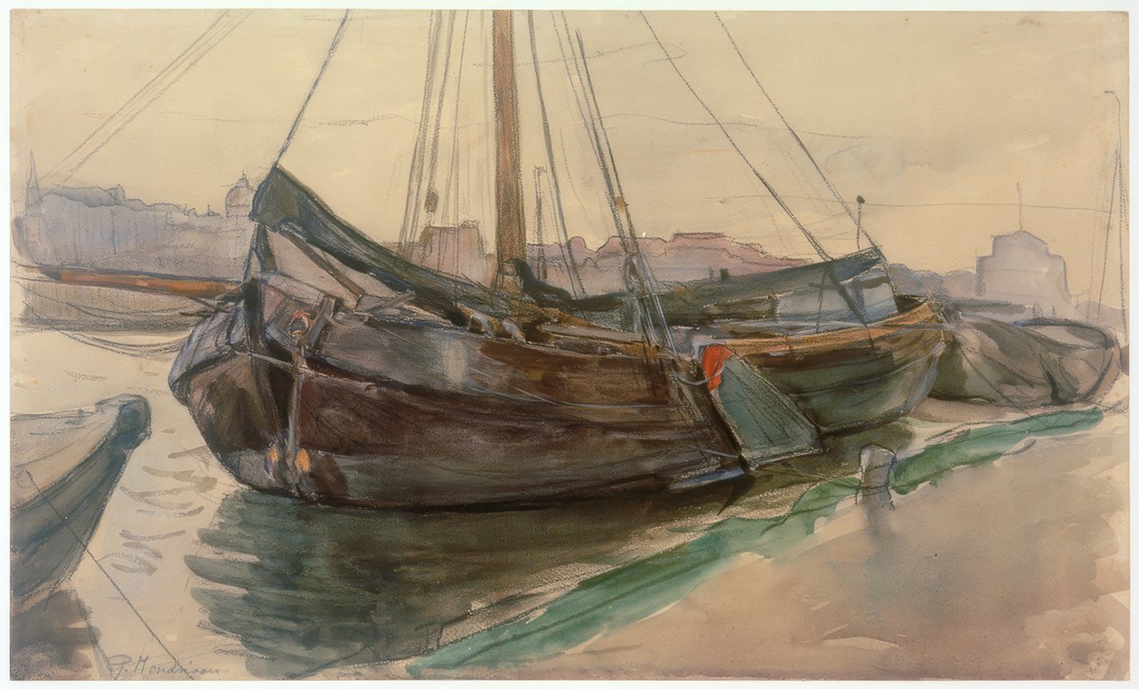 Rybářský trawler od Thomas Ludwig Herbst