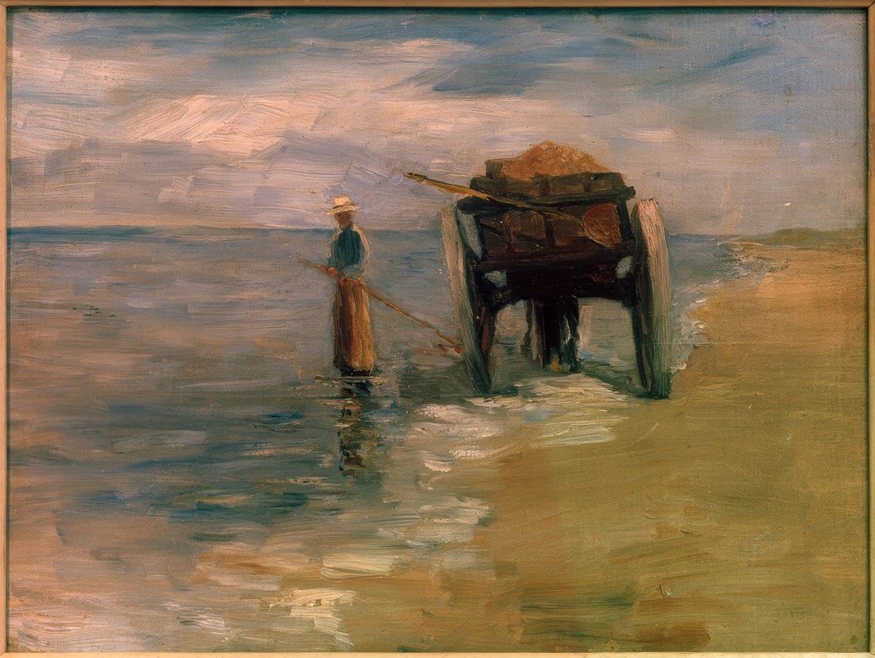 Rybář z mořské trávy od Thomas Ludwig Herbst
