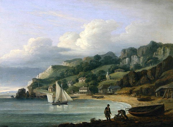 Pláž Babbacombe, Devon od Thomas Luny