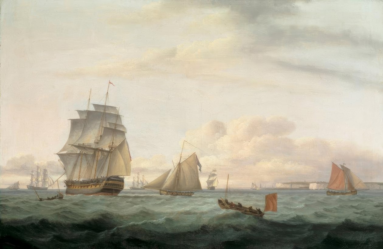Loď z přístavu Ramsgate od Thomas Luny