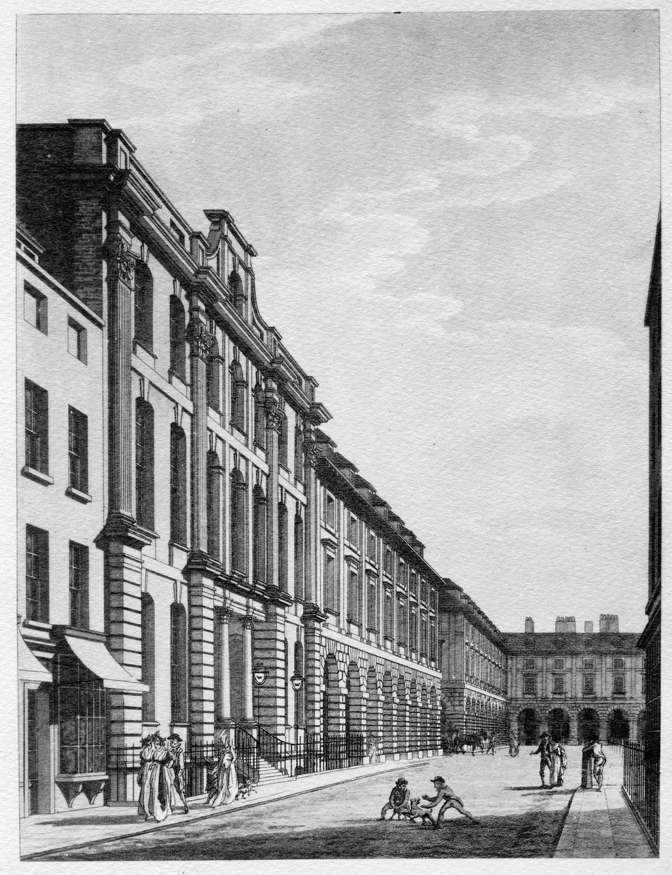 Covent Garden, 1796 od Thomas Malton Jnr.