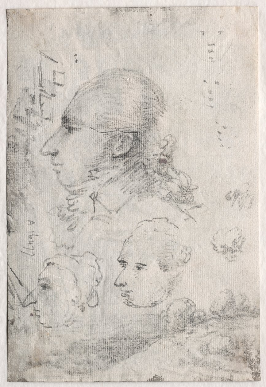 Studie hlav (verze) od Thomas Monro