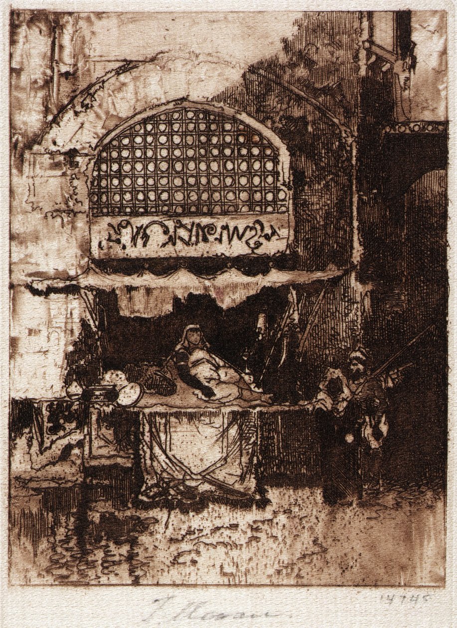 Bazar od Thomas Moran