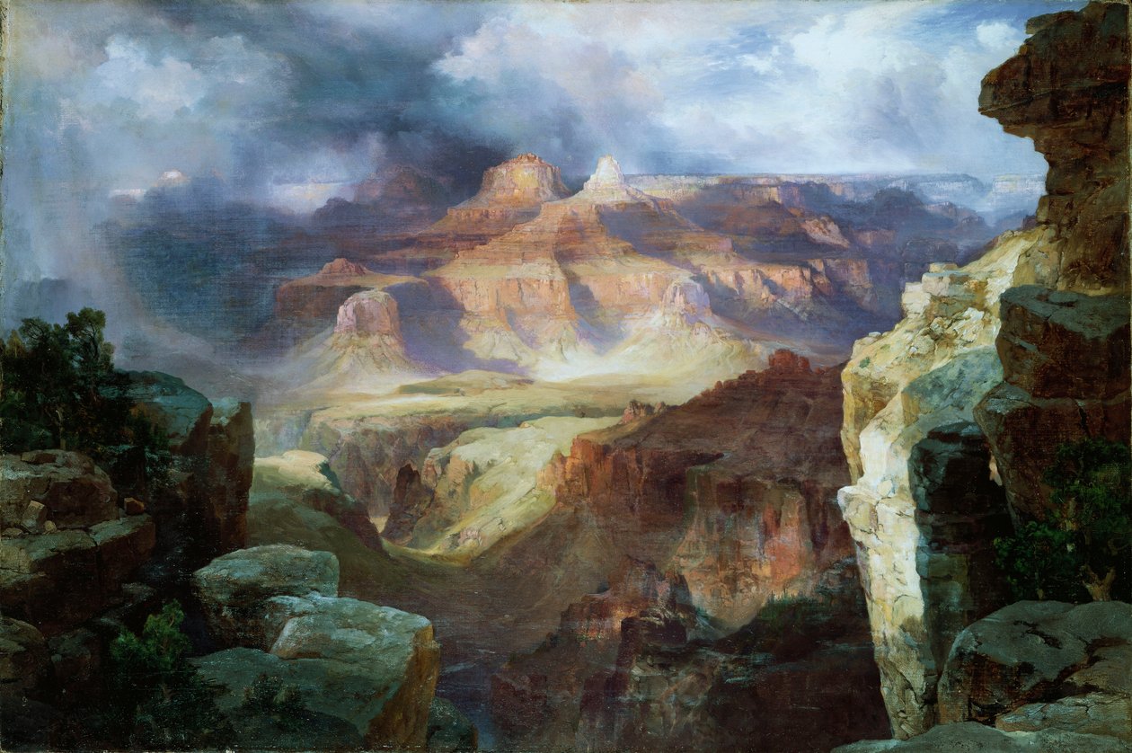 Zázrak přírody od Thomas Moran