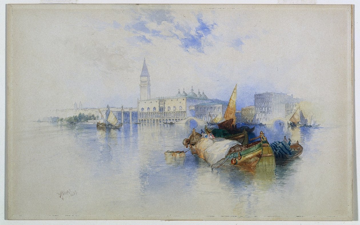 Povodí San Marco, 1897. od Thomas Moran