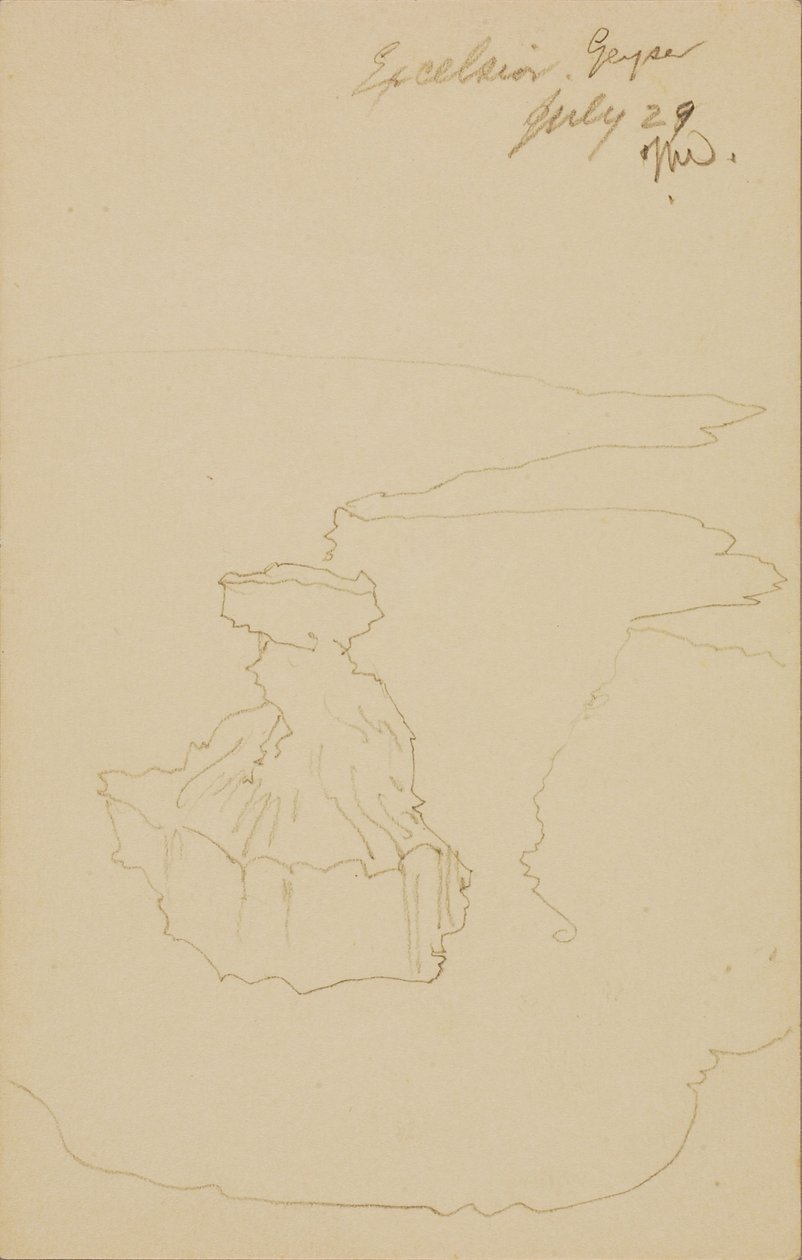 Gejzír Excelsior, Yellowstonský park od Thomas Moran