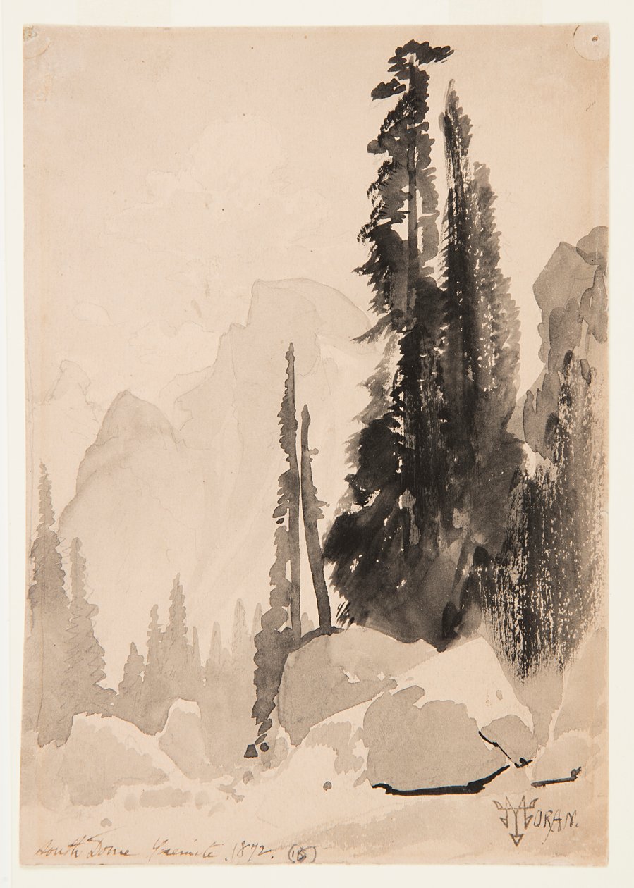 Half Dome, Yosemite od Thomas Moran