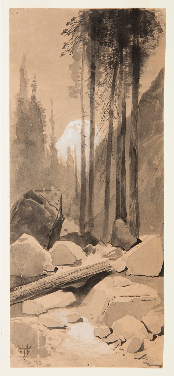 V Yosemitském údolí od Thomas Moran