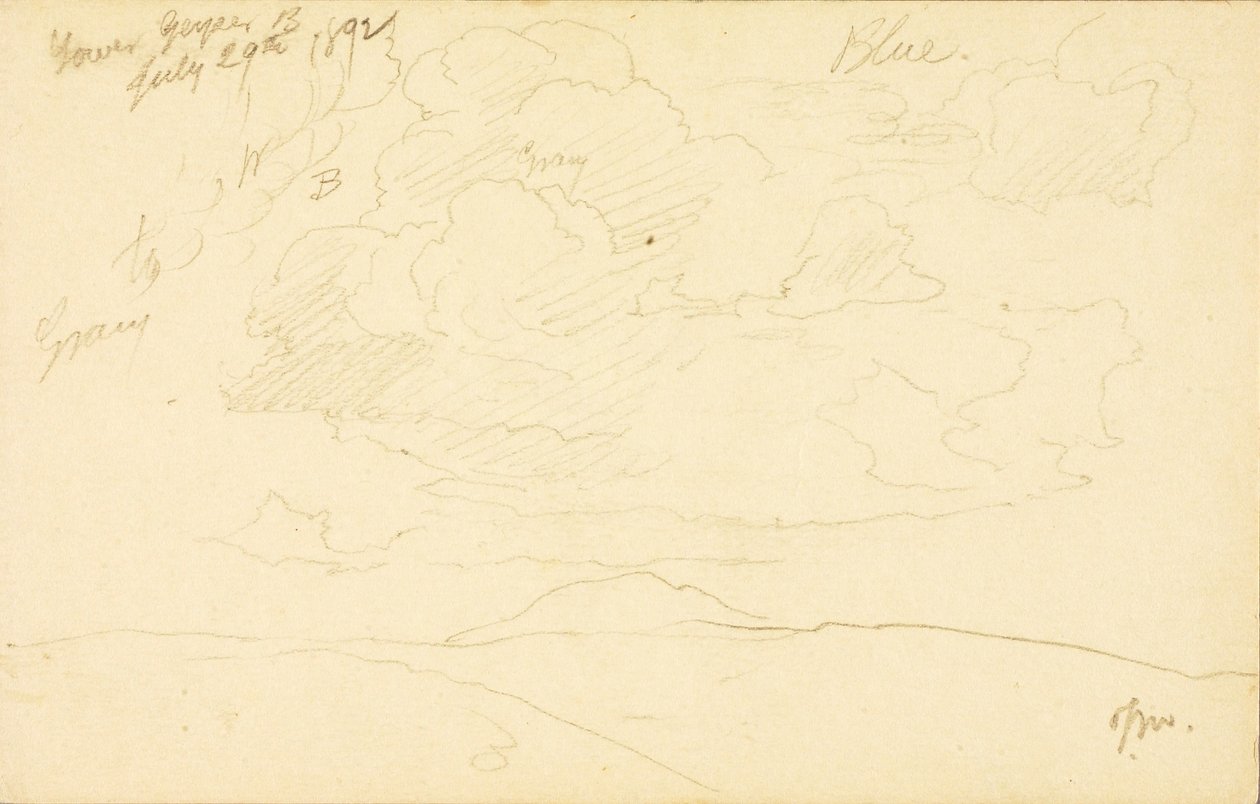 Dolní povodí gejzírů od Thomas Moran