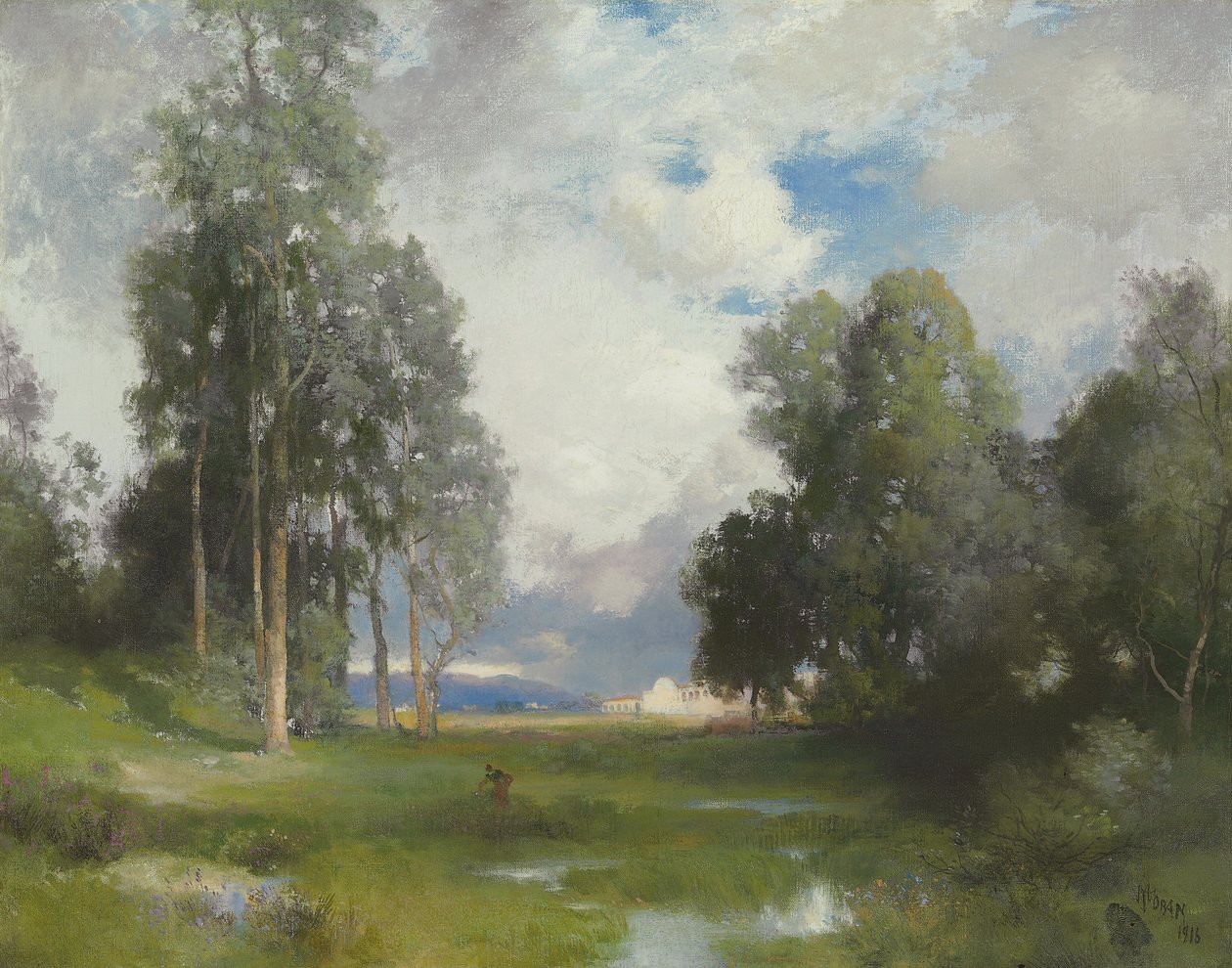Mise Santa Barbara, 1916 od Thomas Moran