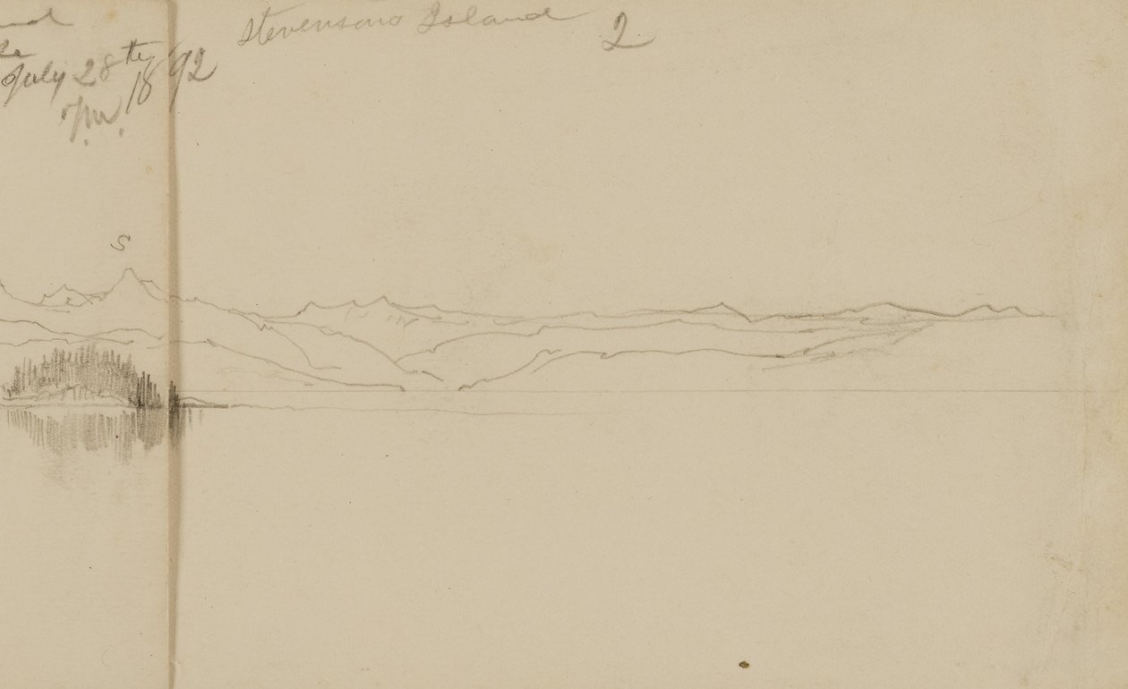 Stevensons Island (č. 2) od Thomas Moran