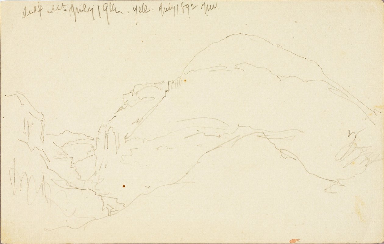 Sulphur Mt., Yellowstone od Thomas Moran