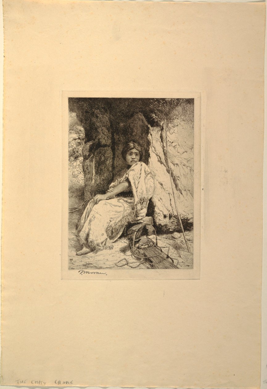 Prázdná kolébka od Thomas Moran