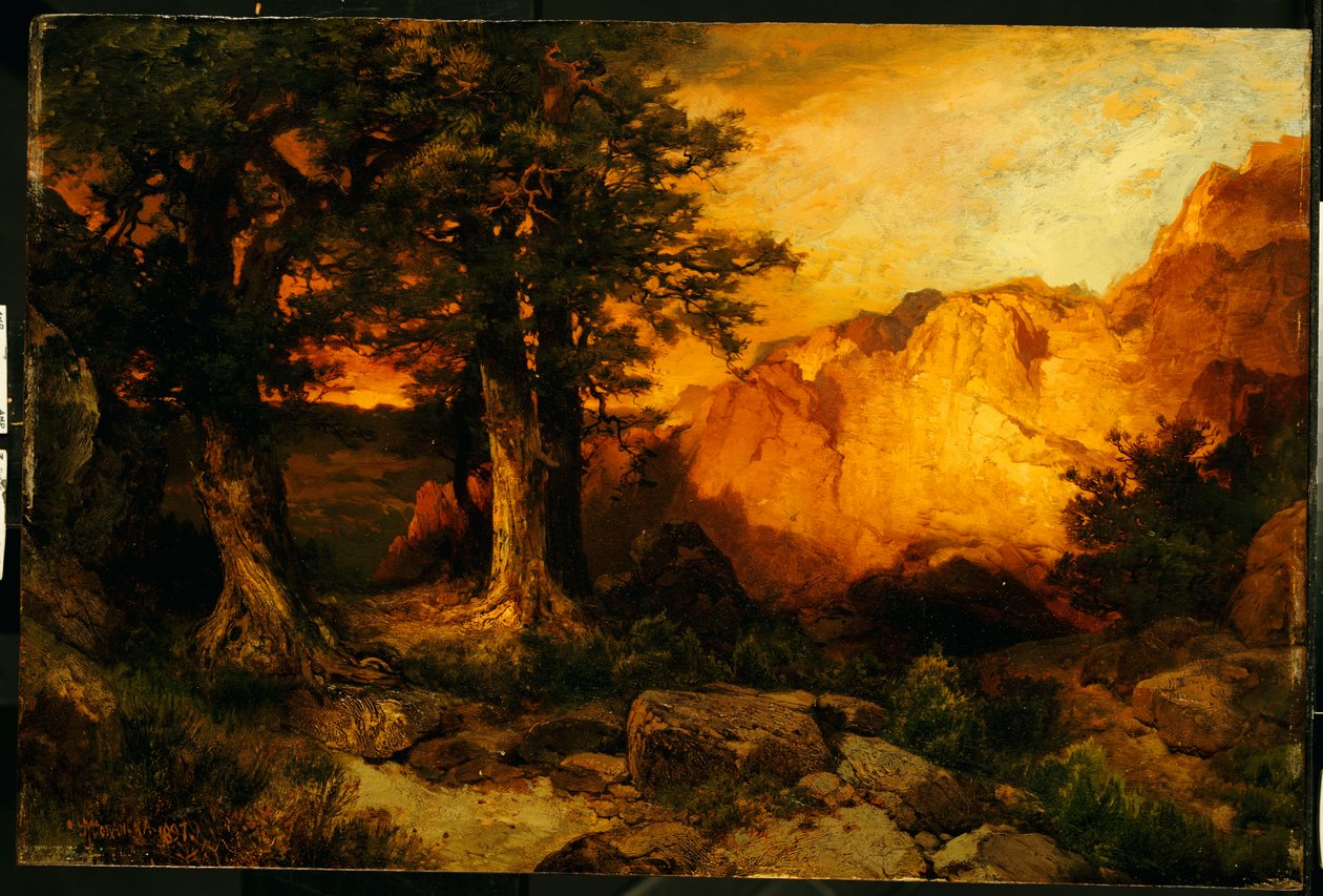 Grand Canyon, 1897 od Thomas Moran