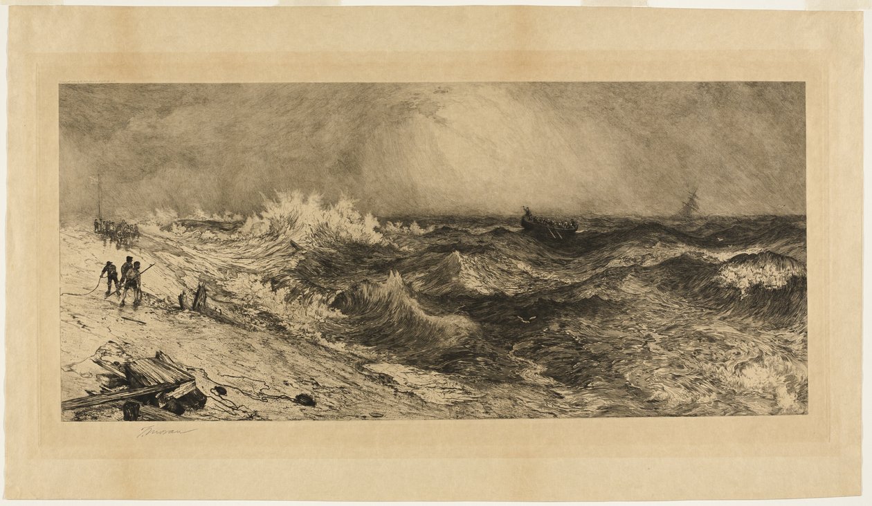 Zvučné moře od Thomas Moran