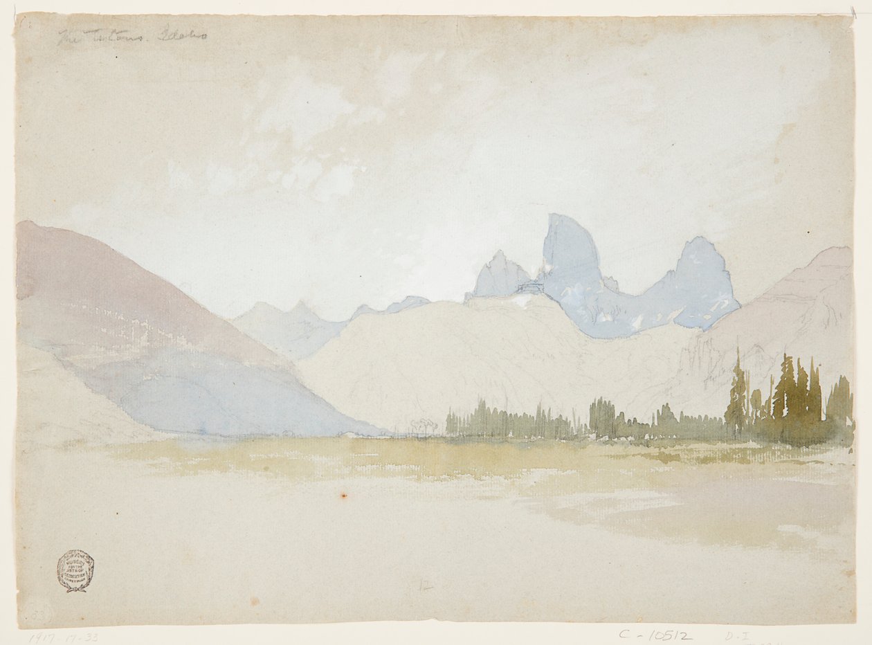 Tetons, Idaho od Thomas Moran