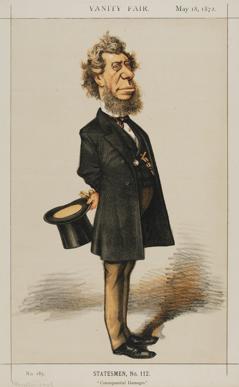 Hamilton Fish, Vanity Fair, 1872-05-18 od Thomas Nast