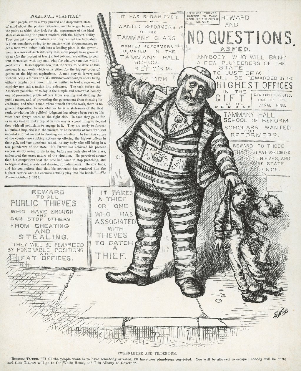 Tweed-le-dee a Tilden-dum z 