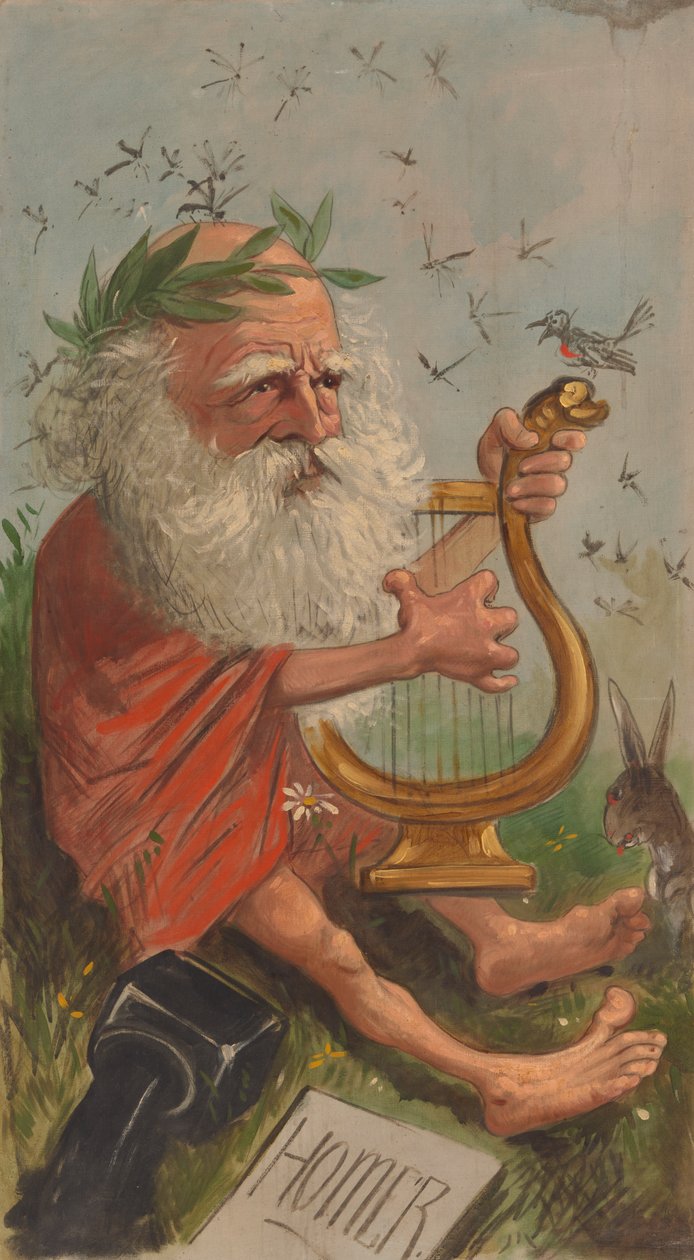 William Cullen Bryant, 1866. od Thomas Nast
