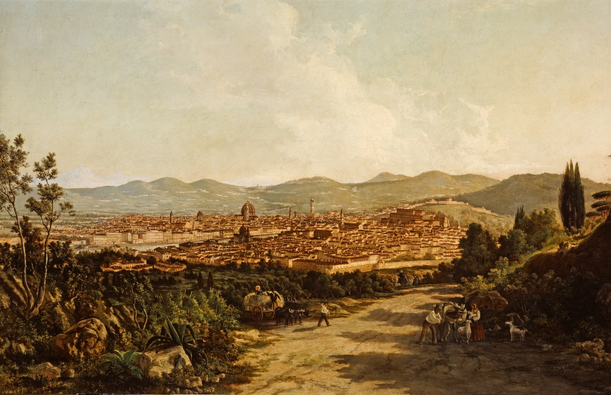 Florencie v 18. století od Thomas Patch
