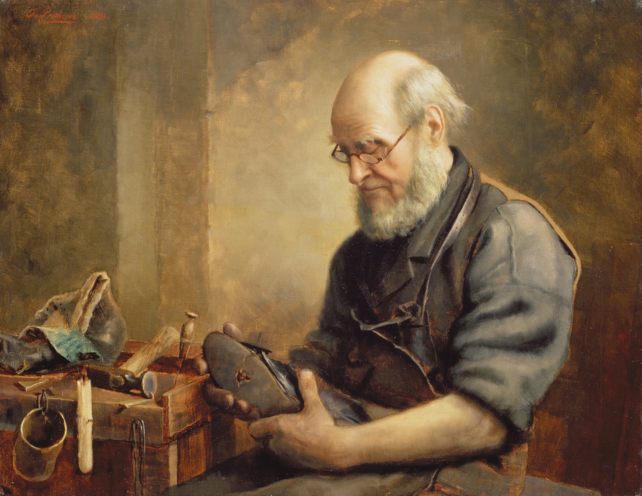 Smutný případ před lavičkou od Thomas Protheroe