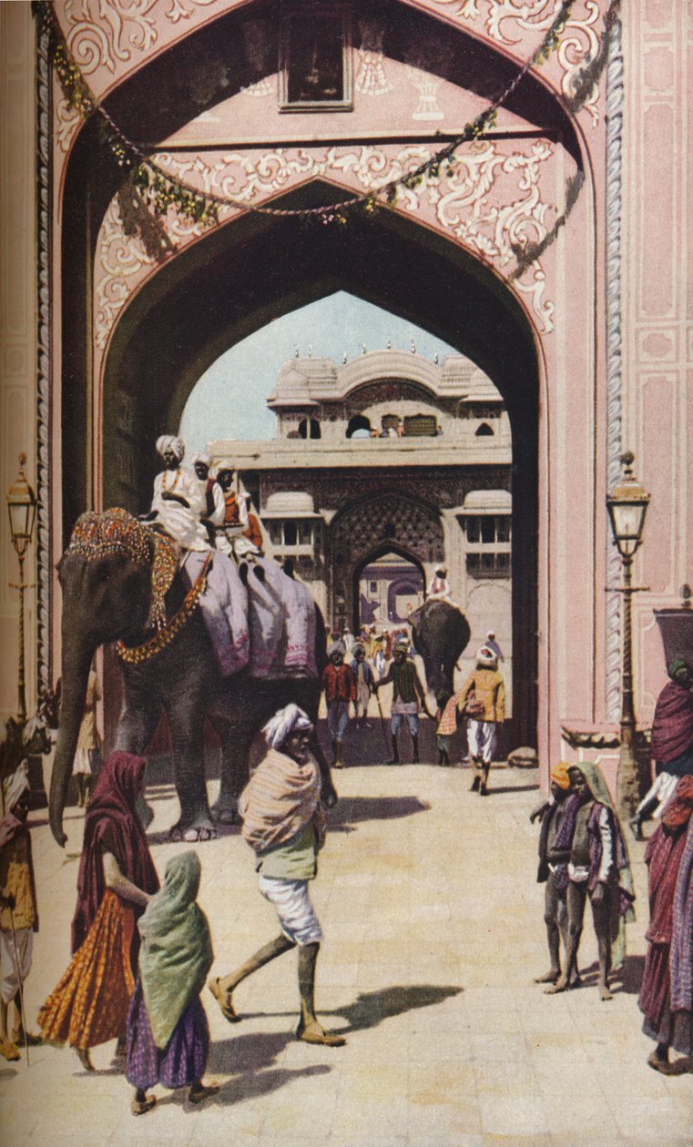 Rajputana, začátek 19. století, c 1930 od Thomas Richard Underwood