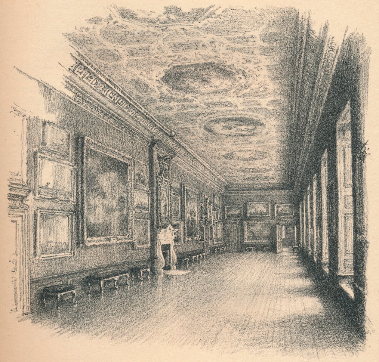 Královská galerie, Kensingtonský palác, 1902 od Thomas Robert Way