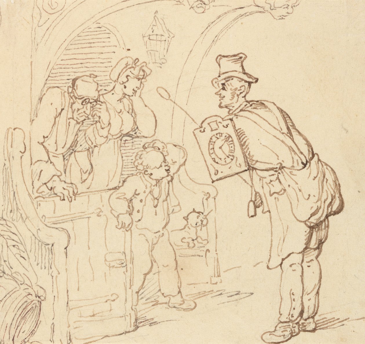 Kresba alba od Thomas Rowlandson