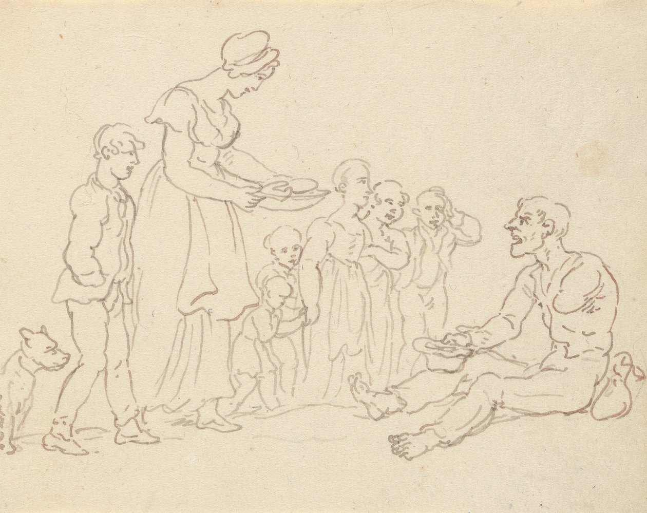 Kresba alba od Thomas Rowlandson
