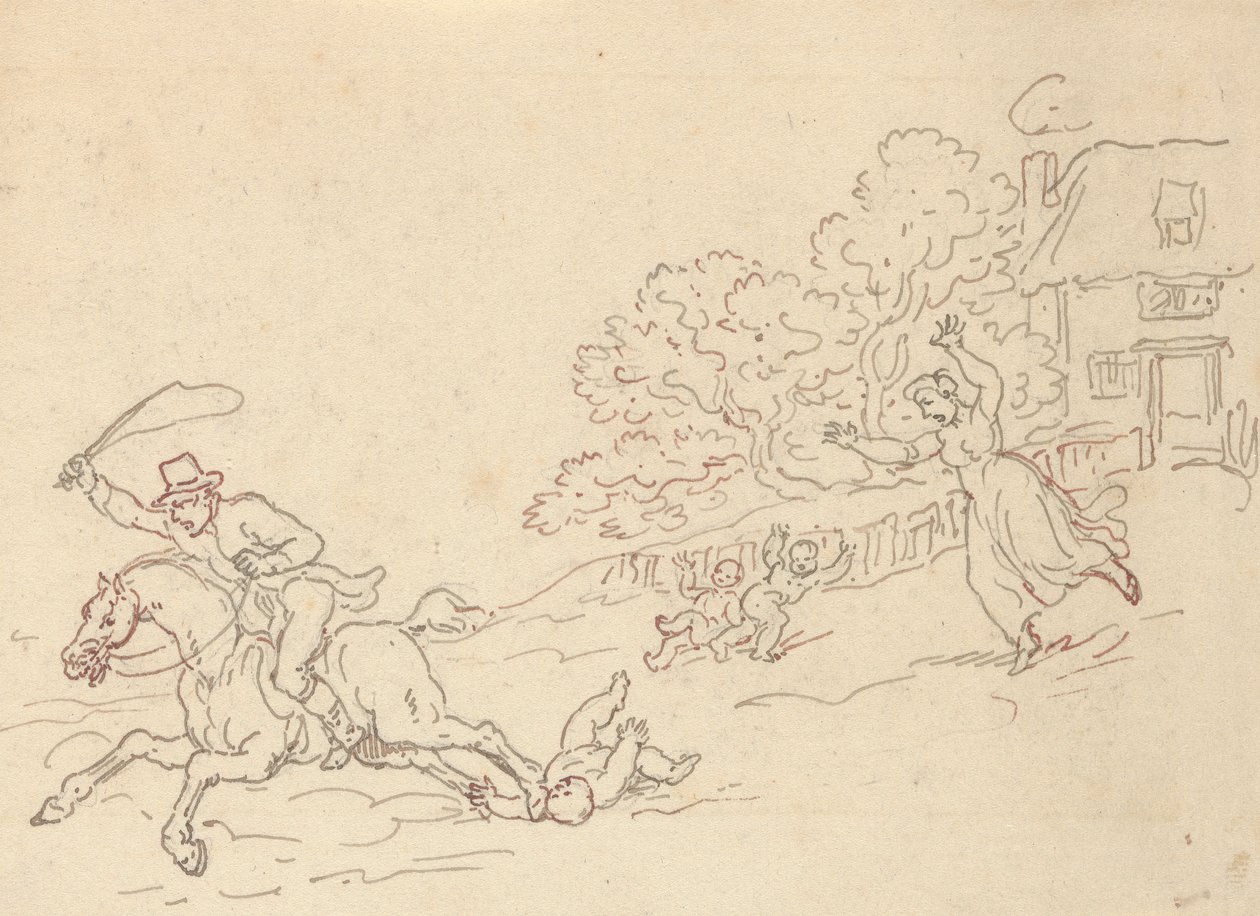 Kresba alba od Thomas Rowlandson
