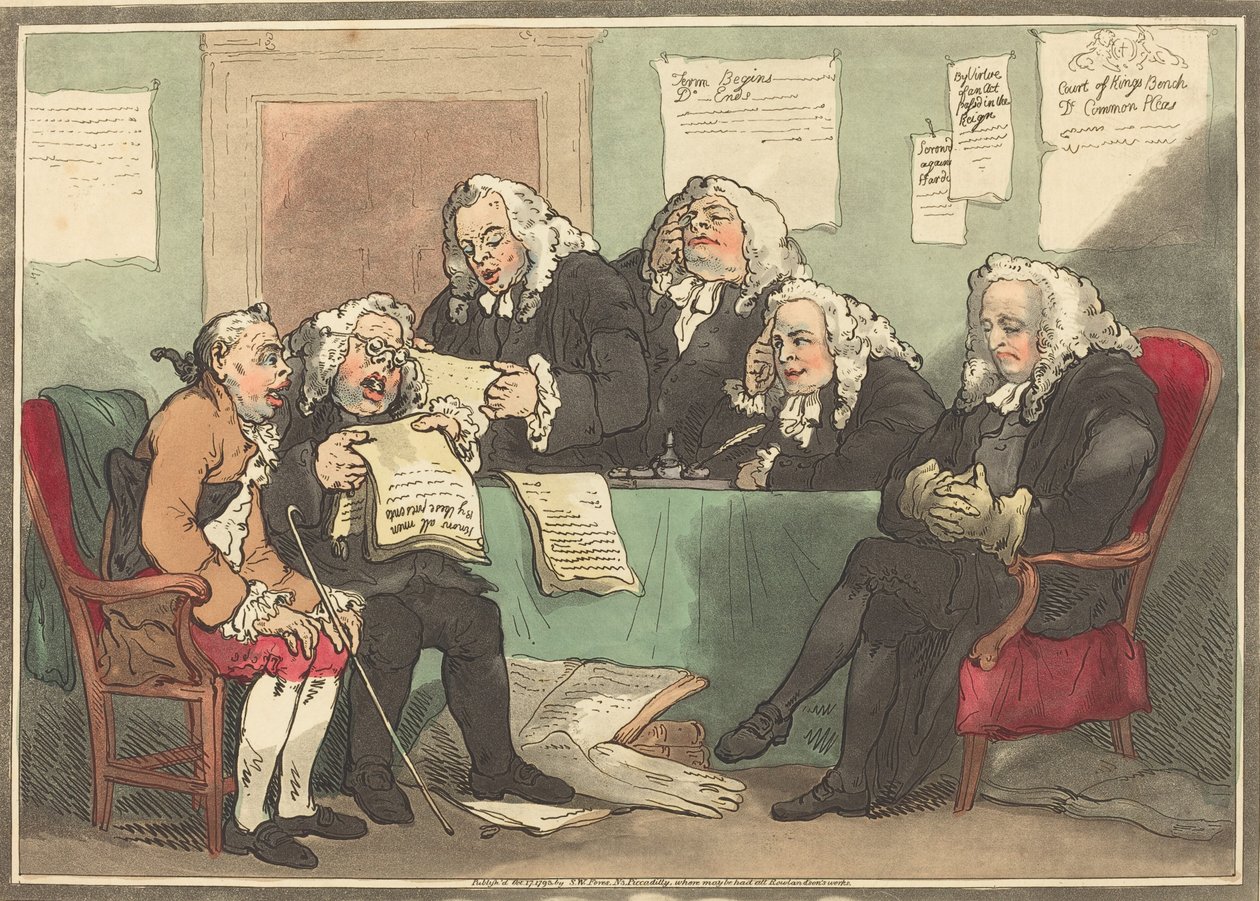 Obtěžování, 1793. od Thomas Rowlandson