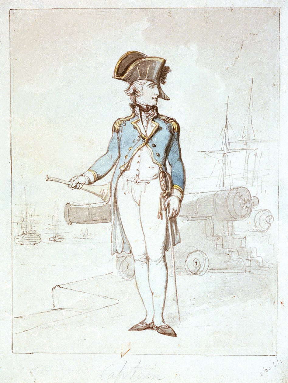 Kapitán od Thomas Rowlandson