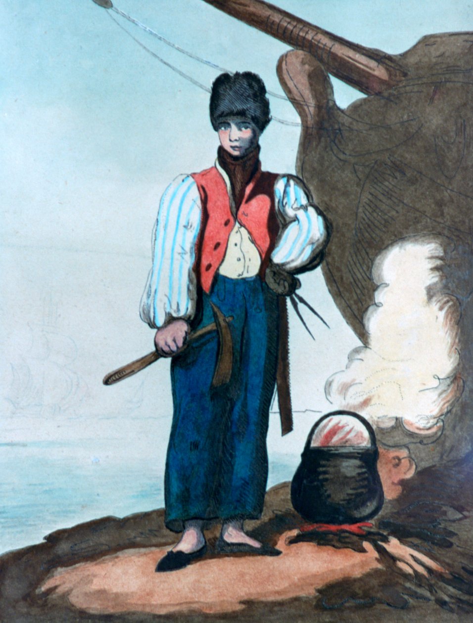 Tesař, 1799 od Thomas Rowlandson