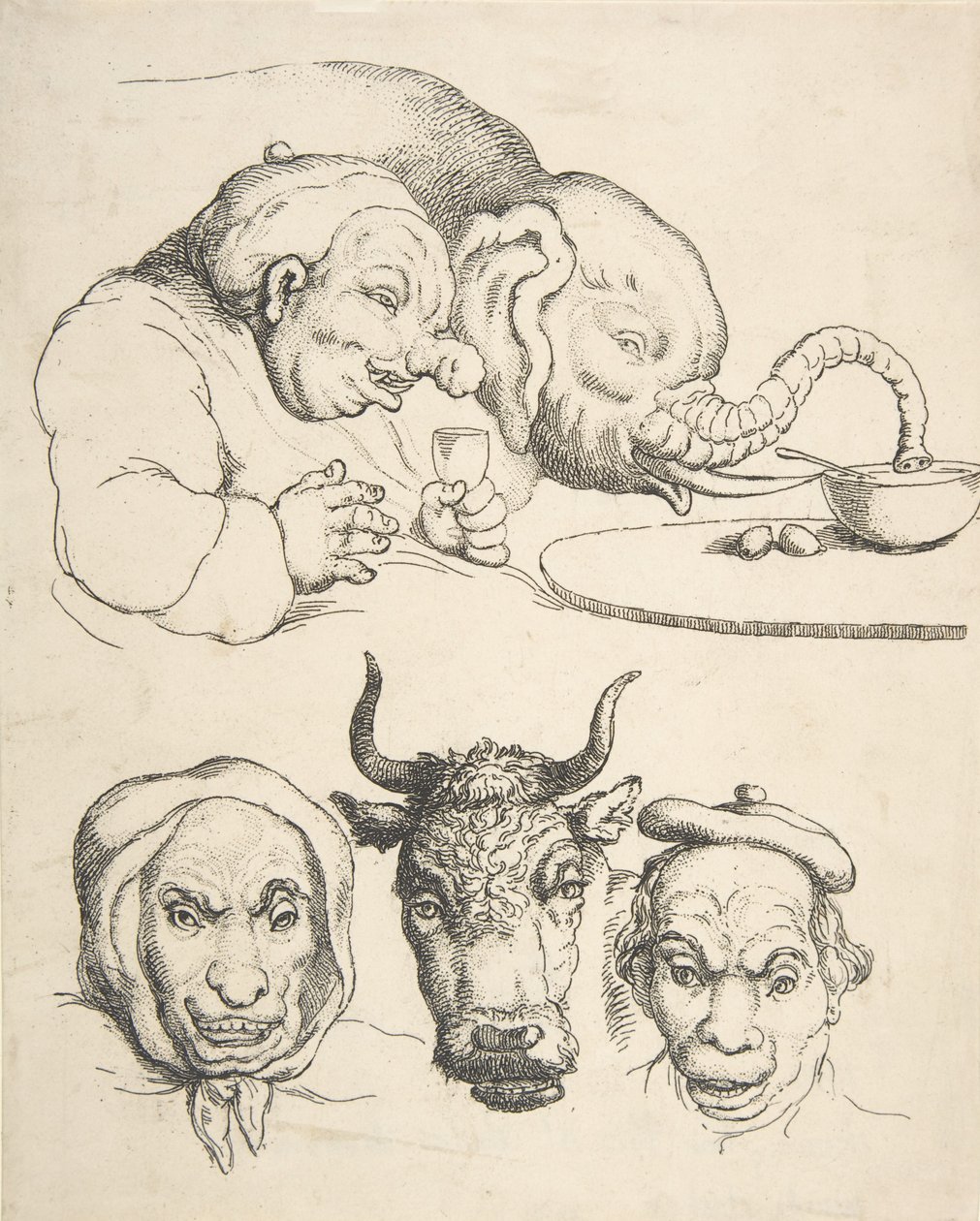Srovnávací anatomie, 1800-25., 1800-25. od Thomas Rowlandson