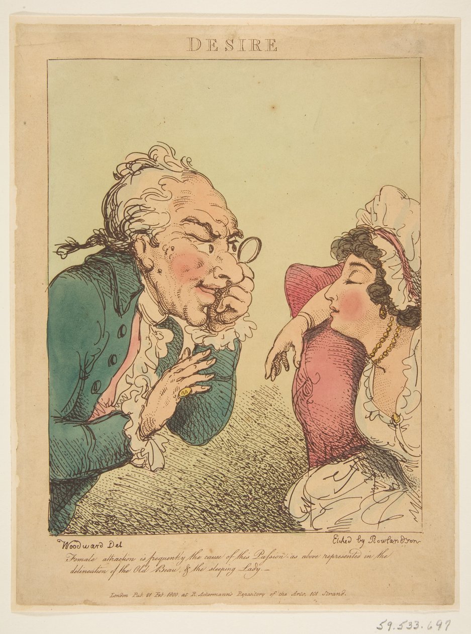 Desire, 21. února 1800. od Thomas Rowlandson