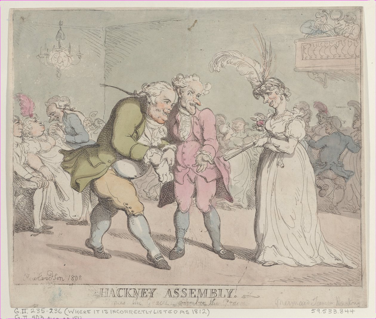 Shromáždění Hackney, 1802, 1802. od Thomas Rowlandson