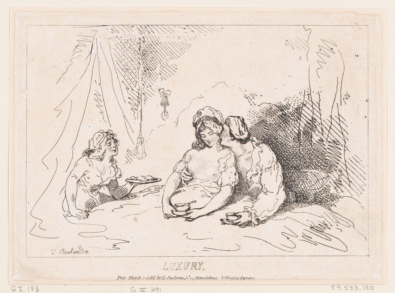 Luxus, 7. března 1786., 7. března 1786. od Thomas Rowlandson