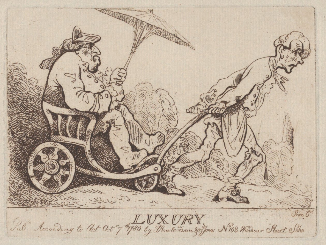 Luxus, 7. října 1780., 7. října 1780. od Thomas Rowlandson