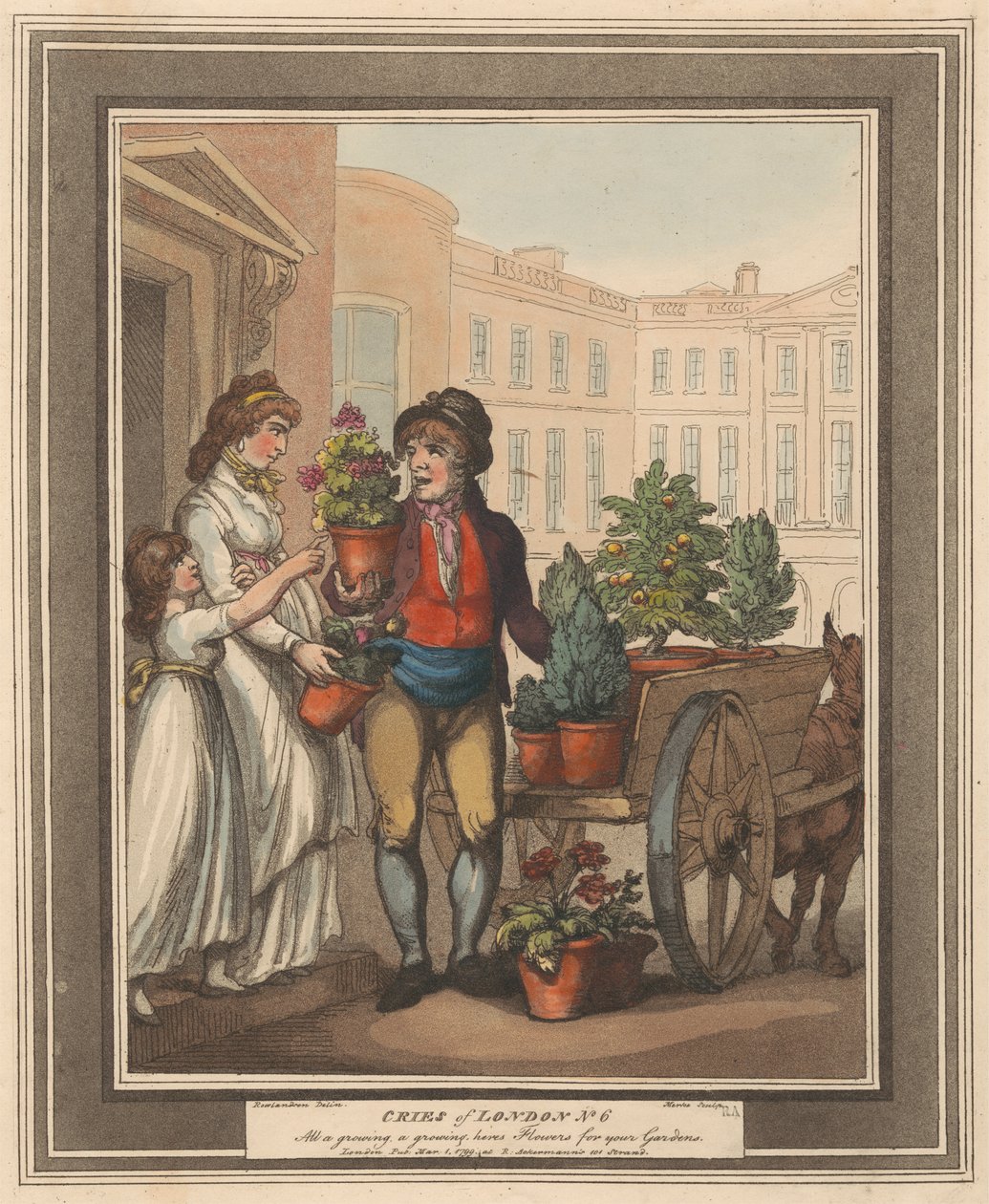 Sada osmi (5): Cries of London od Thomas Rowlandson