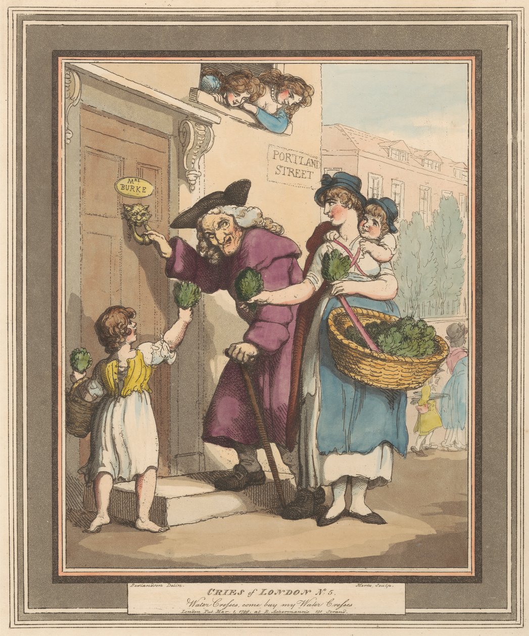 Sada osmi (5): Cries of London od Thomas Rowlandson