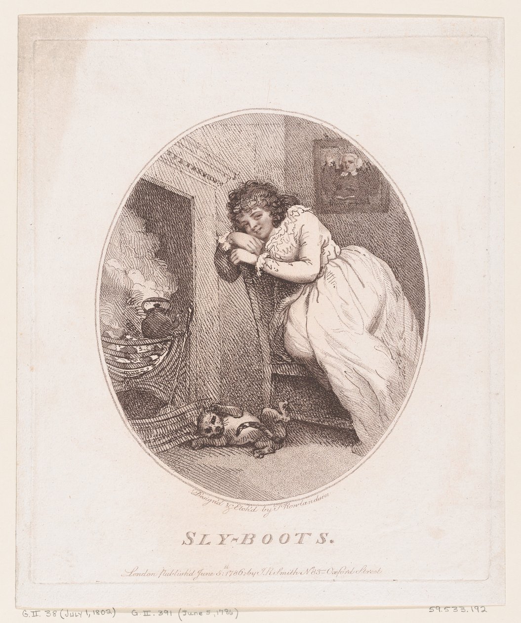 Sly-boots, 5. června 1786, 5. června 1786. od Thomas Rowlandson